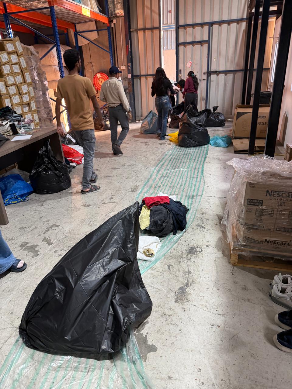 Clothes Distribution